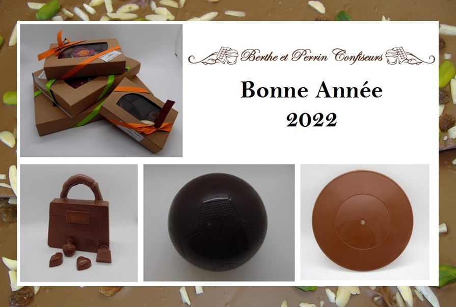 Boîte chocolat - petit modèle - 1 u - Berthe Et Perrin Confiseurs 